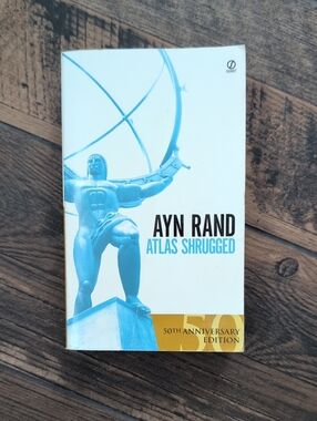 Ayn Rand Atlas Shrugged 50th Anniversary Edition Signet Paperback VTG CLASSIC